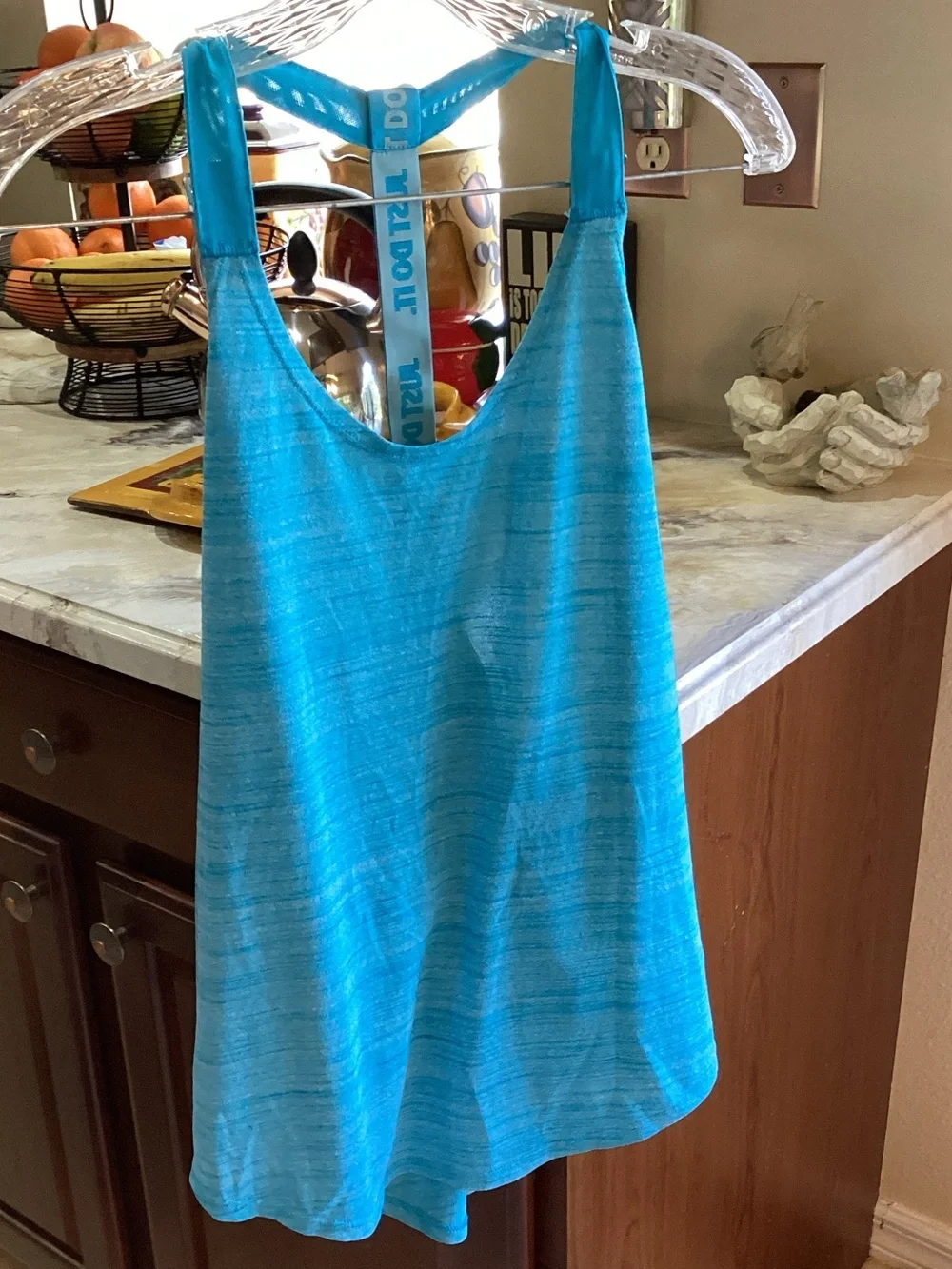 Nike Light Blue Racerback Tank Top
